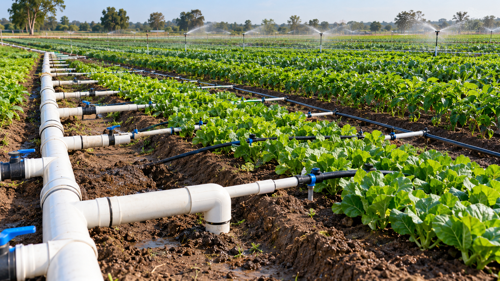 Agricultural irrigation infrastructure