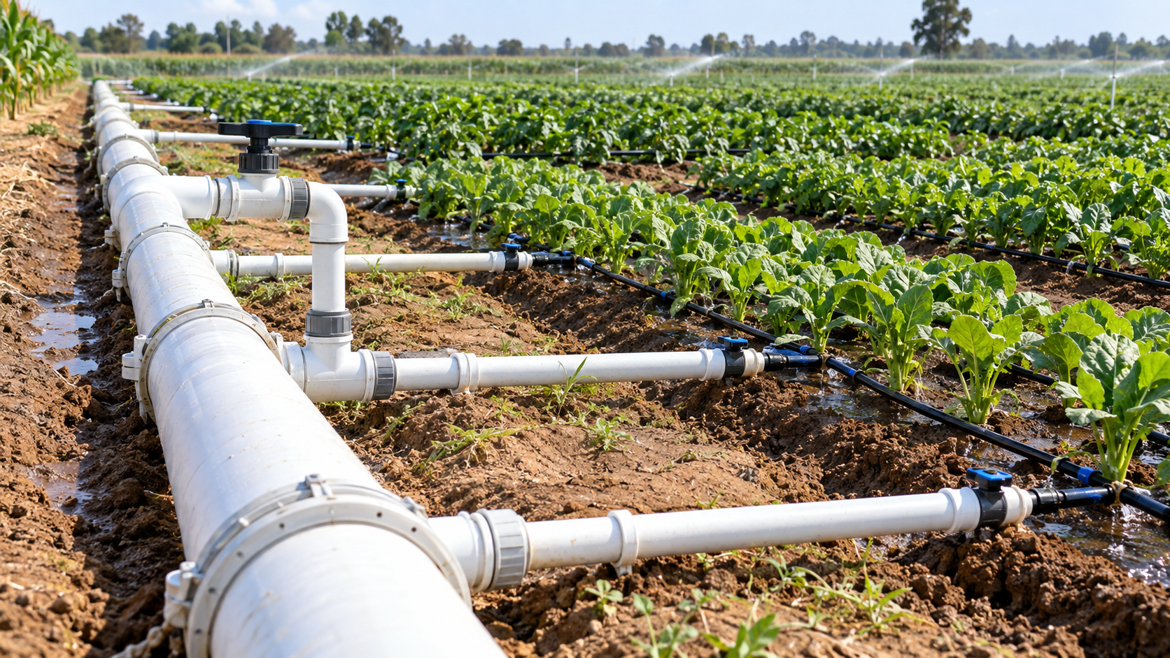 Agricultural irrigation infrastructure